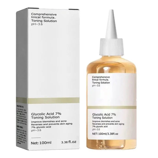 Glycolic Acid 7% Exfoliating Face Toner – Skin Renewal Essence