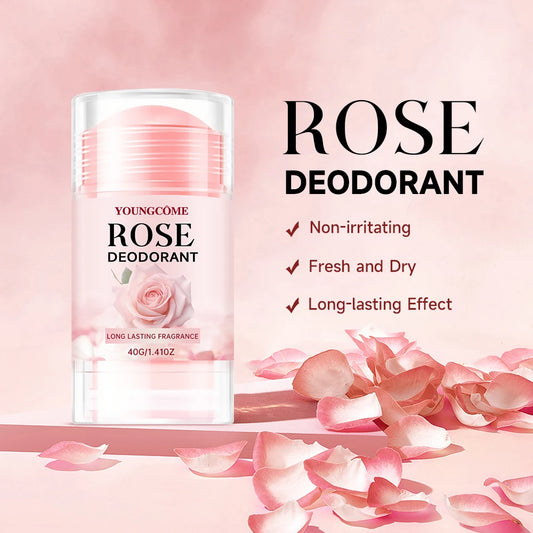 Pink Rose Cooling Deodorant Stick – 24-Hour Fresh Confidence
