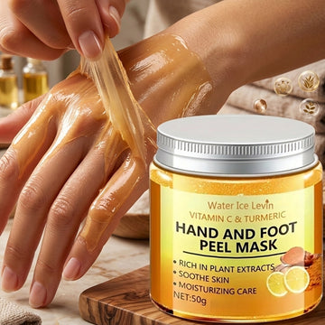 Vitamin C & Turmeric Hand Wax Mask – Hydrating Hand Treatment