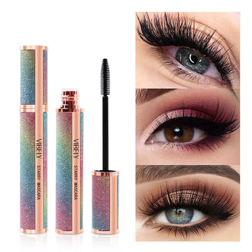 4D Volumizing Black Mascara – Waterproof Long-Lasting Curl