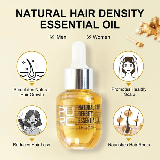 Ginger Hair Growth Oil – Hair Loss Treatment & Repair Formula