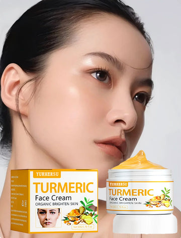YURHERSU Anti-Acne Turmeric Cream – Fades Scars &amp; Brightens Dull Skin