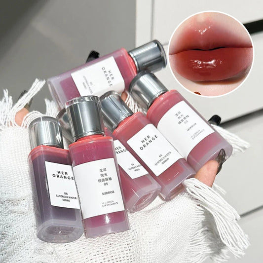 Crystal Glass Lip Lacquer – Hydrating Mirror Shine Gloss