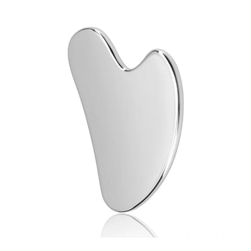Stainless Steel Gua Sha Facial Massage Tool – Face & Neck Scraper