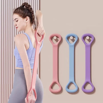 Figure-8 Resistance Band – Elastic Pull Rope for Home Workouts