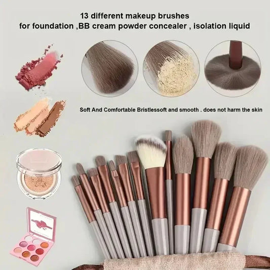 Professional Makeup Brush Set – Soft Kabuki & Blending Brushes