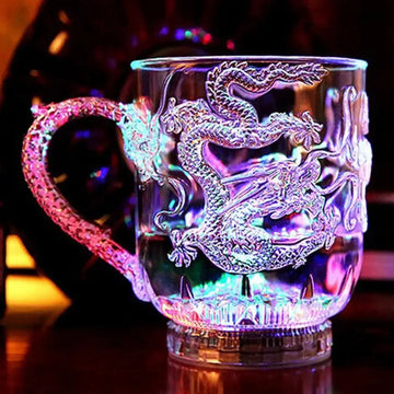 Color-Changing LED Light-Up Mug – Water-Activated Travel Cup