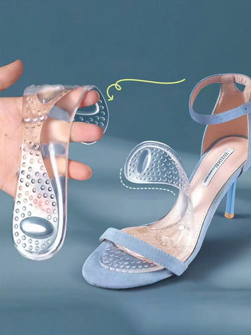 Silicone High-Top Insoles – All-Day Shock Absorption