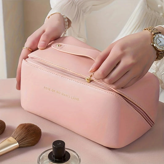 Makeup Organizer Toiletry Bag – Spacious Travel Cosmetic Pouch