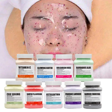 Professional Rose Jelly Facial Mask – Deep Hydration &amp; Glow