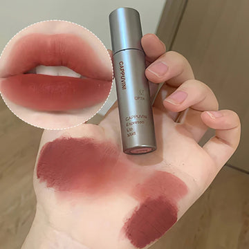 Cappuvini Velvet Matte Mist Lip Gloss – Smudge-Proof, Non-Stick Color