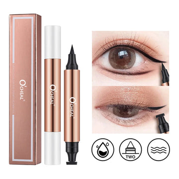 O'CHEAL Dual-Head Eyeliner Stamp Pen – Waterproof, Fast-Drying