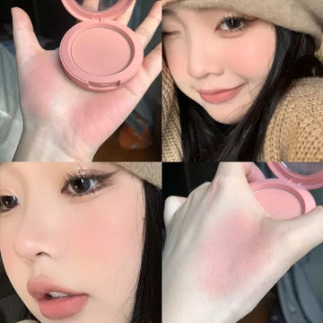 Long-Lasting Matte Blush Powder – Waterproof Soft Mist Finish