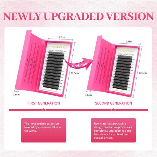 XIUSUZAKI Automatic Flowering Lash Fans – Effortless Salon-Quality Lashes