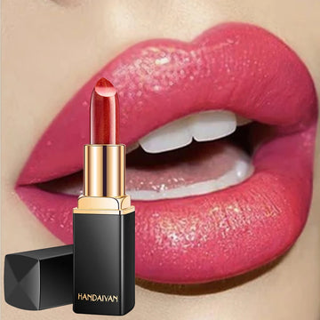 Gold Tube Pearl Lipstick – Shimmering, Moisturising Colour