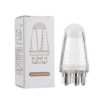 Hexagon Scalp Applicator Comb – Hair Regrowth Massage Roller Tool