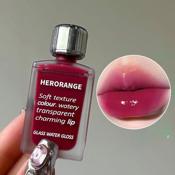 Glass-Like Lip Lacquer – Mirror Shine Hydrating Lip Gloss