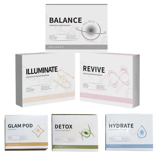Oxygen Jet Spa Capsule Serums – 7 Targeted Facial Formulas