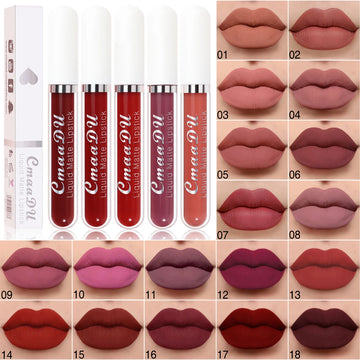 CmaaDu Matte Liquid Lipstick – Long-Lasting Waterproof Color