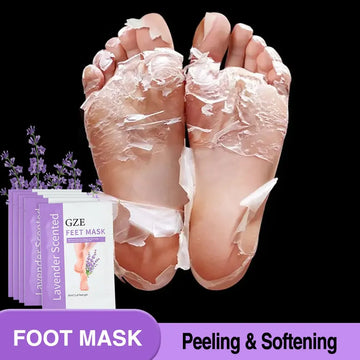 GZE Exfoliating Foot Peel Mask – Smooth, Crack-Free Heels