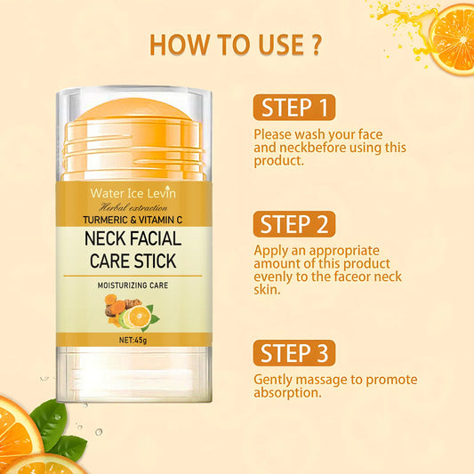 Turmeric &amp; Vitamin C Neck Care Stick – Smooth, Elastic Skin
