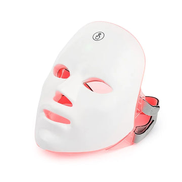 Rechargeable 7-Colour LED Face Mask – Glow Ritual at Home