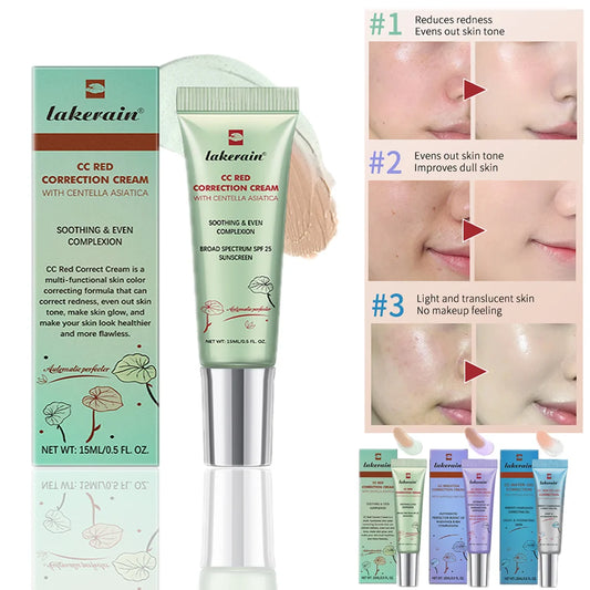 Color-Changing CC Cream Foundation – Centella Korean High Coverage