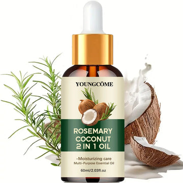 Rosemary & Coconut Oil Hair Treatment – Scalp Strengthening Serum