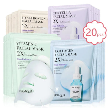 Centella Collagen Sheet Mask – Hydrating Vitamin C Treatment