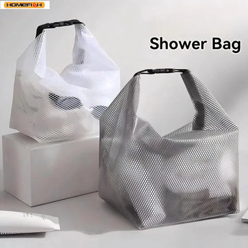 Waterproof Drawstring Storage Bag – Large Capacity Gym & Travel Pouch