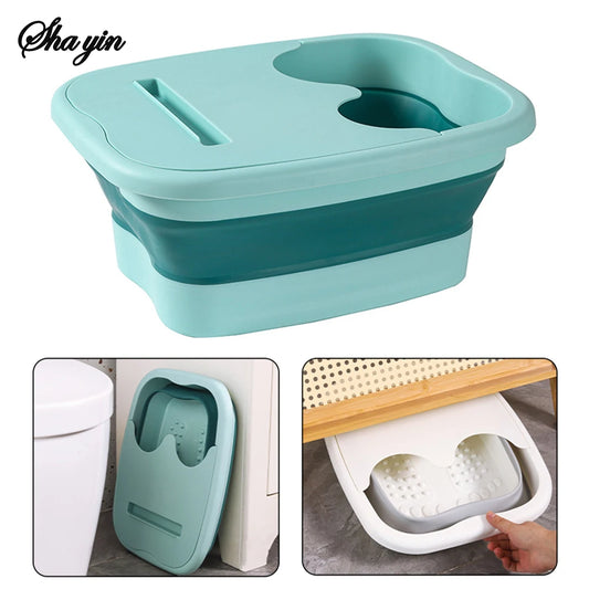 Foldable Portable Foot Bath Tub – Relaxing Soak at Home or On the Go