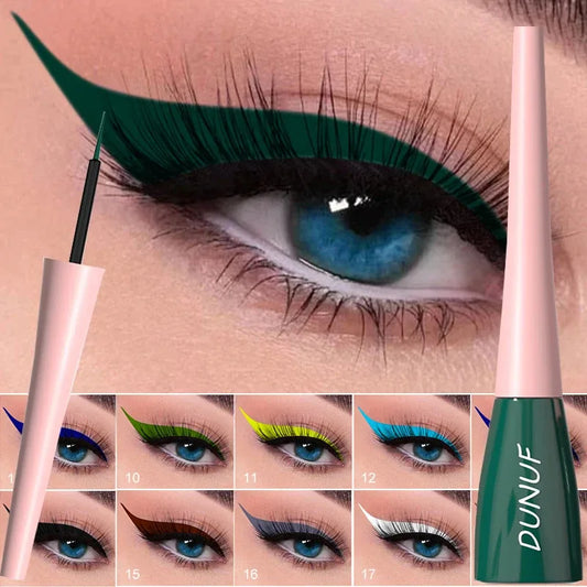 Matte Waterproof Liquid Eyeliner – Bold Color, Quick-Dry Hold