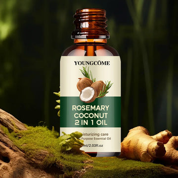 Rosemary & Coconut Hair Oil – Nourishing Scalp Care
