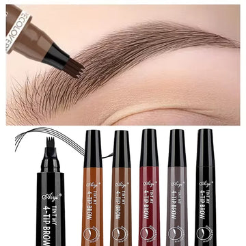 4-Fork Microblading Eyebrow Pencil – Natural Hair-Like Strokes