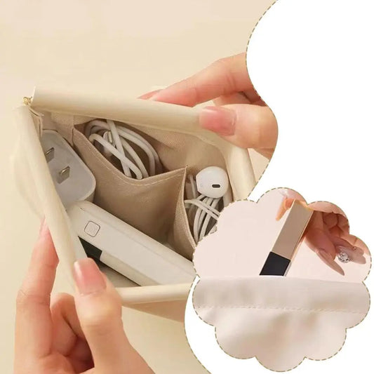 Mini Zero Wallet Pouch – Compact Coin & Cable Storage Bag