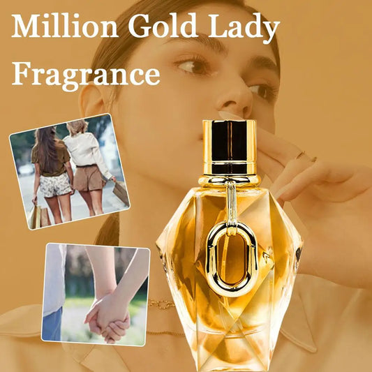Million Gold Oriental Floral Perfume – Luxurious Rose, Patchouli &amp; Oud