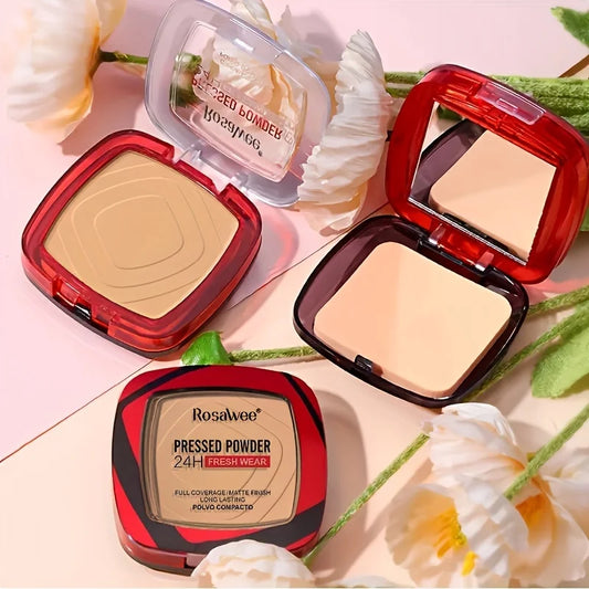 Weightless Matte Pressed Powder – Smooth Full-Coverage Finish