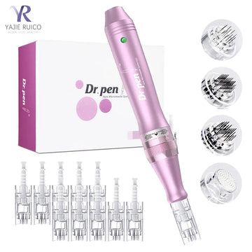 Wireless Electric Microneedling Pen – 12-Needle Facial Skin Device