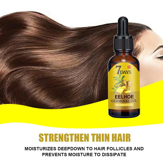Ginger Hair Growth Serum – Fast-Acting Regrowth Essential Oil