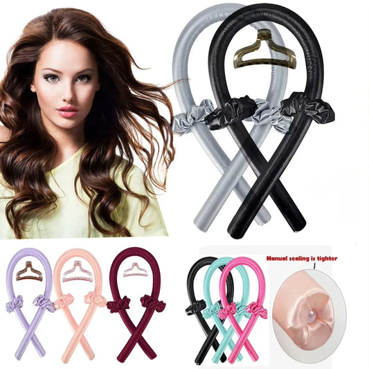 Heatless Curling Rod Headband – No-Damage Overnight Curls