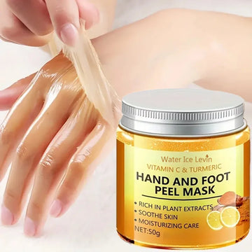 Vitamin C &amp; Turmeric Hand Wax Mask – Brightening Spa Treatment