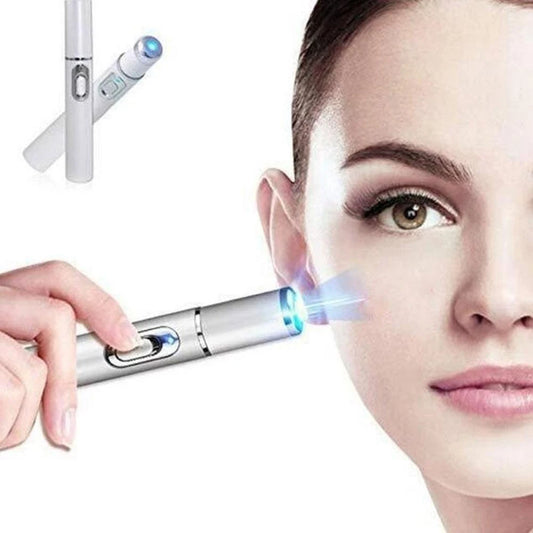 Blue Light Therapy Facial Pen – LED Skin Treatment Device