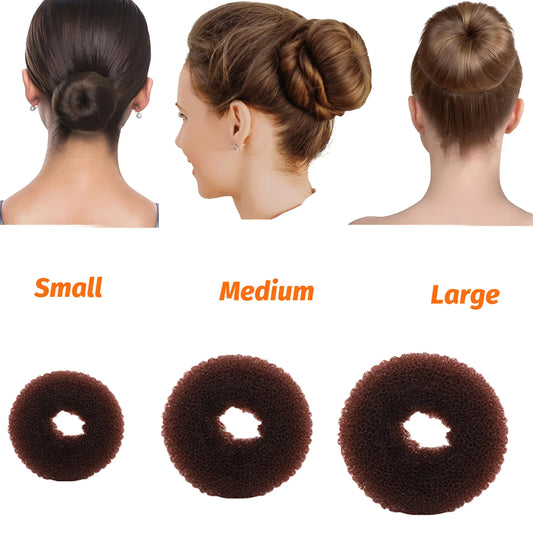 Hair Bun Donut Foam Ring – Effortless Updo in Seconds