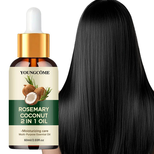 Rosemary & Coconut Oil Hair Treatment – Scalp Strengthening Serum