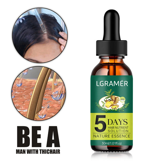 Ginger Hair Growth Oil – Anti Hair Loss Scalp Treatment