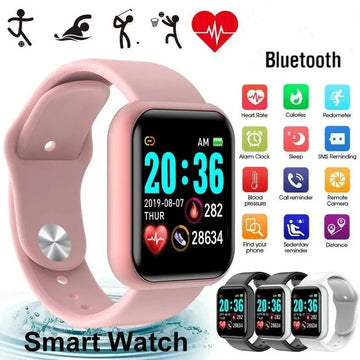 Bluetooth Smart Watch – Fitness Tracking, Sleep & Music Control