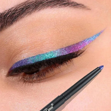 Glitter Aurora Multi-Chrome Eyeliner Pen – Shimmering, Waterproof Color