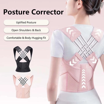 Adjustable Posture Corrector Belt – Spine Alignment Back Support