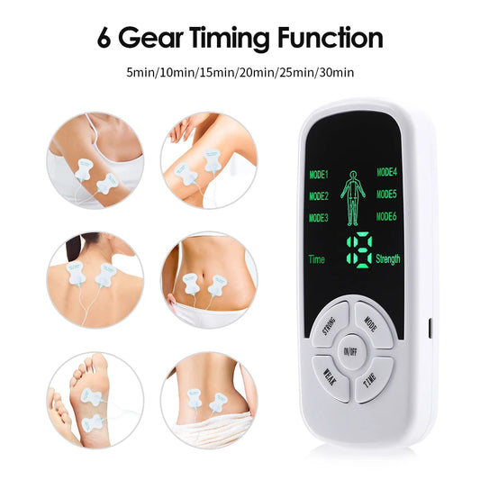 6-Mode Muscle Therapy Stimulator – Relax, Recover, Recharge