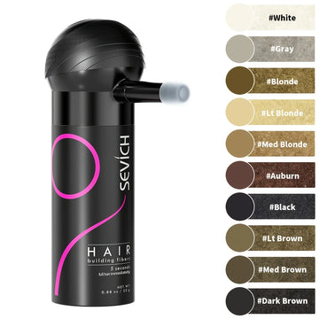 SEVICH Hair Building Fiber Set – Instantly Fuller-Looking Hair